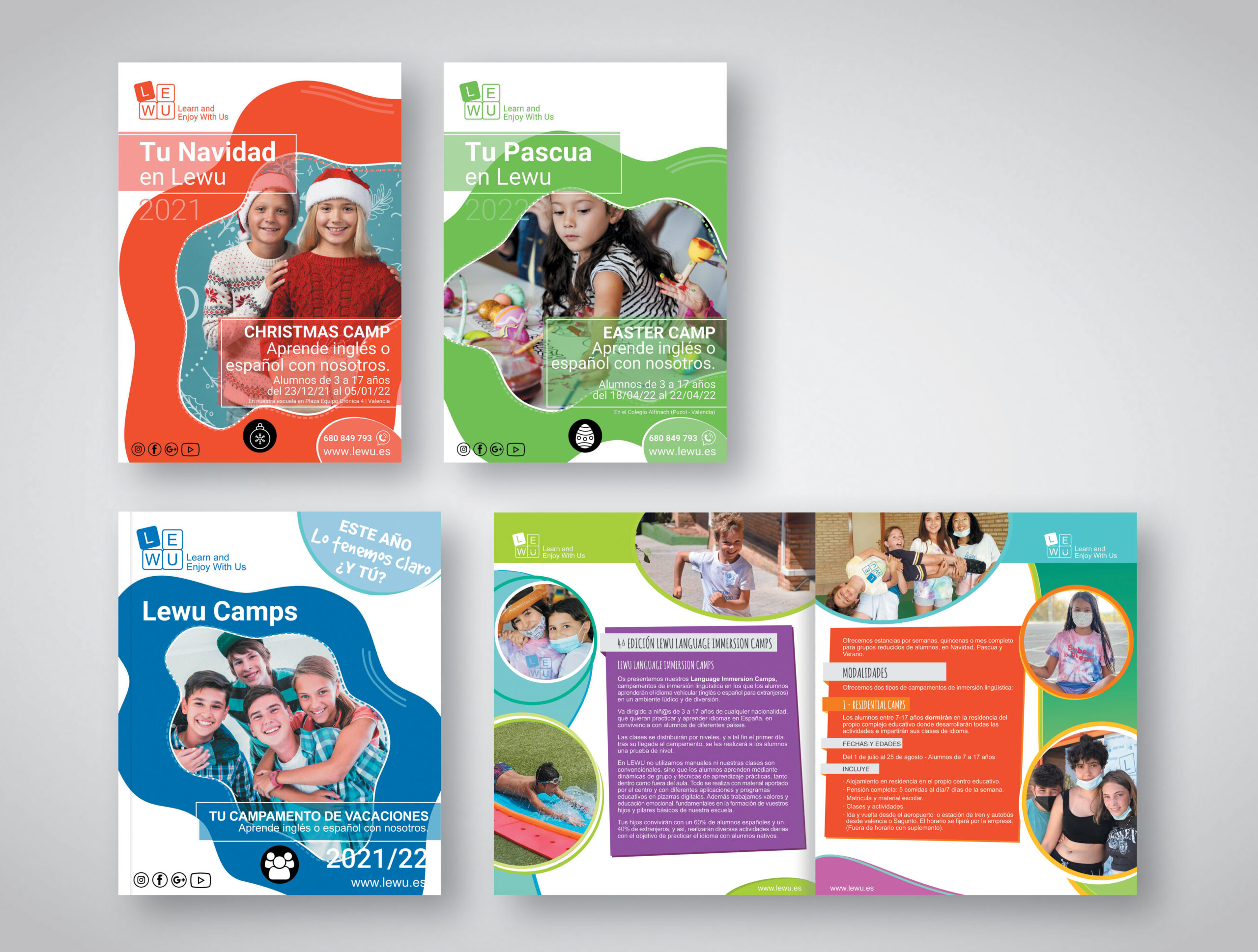 Diseño de catálogo para Lewu. Agencia creativa en Valencia.