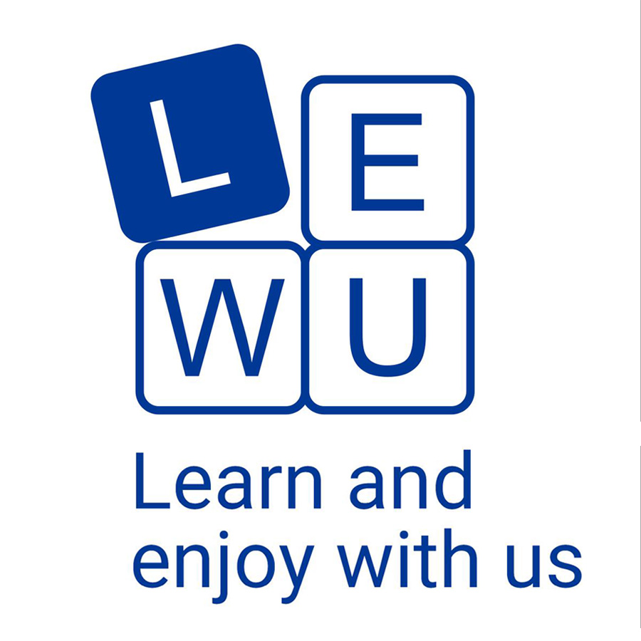 logotipo para Lewu. Escuela de verano